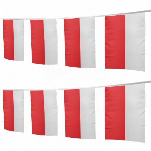 Free City Of L�beck Square String Flags