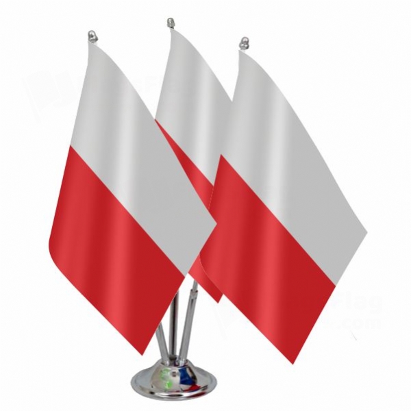 Free City Of L�beck Triple Table Flag