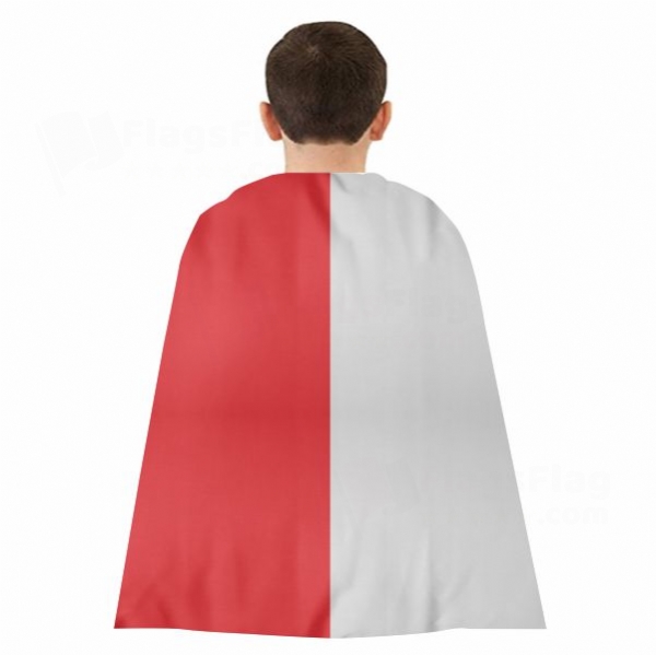 Free City Of L�beck Woven Fabric Cloak Digital Printing