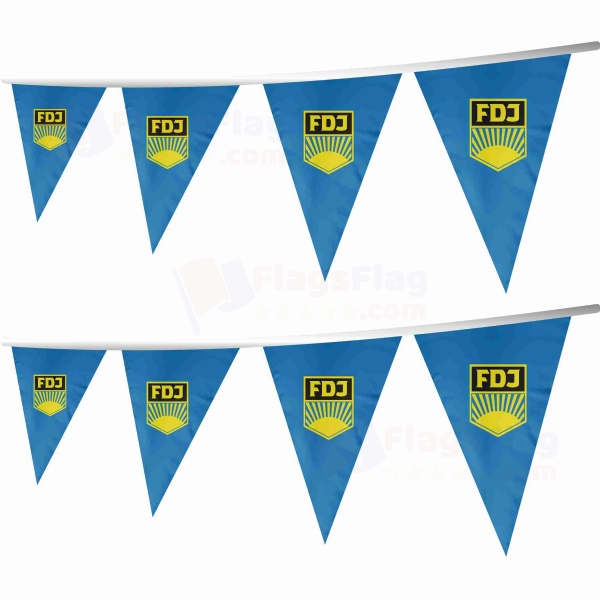Free German Youth Stringed Triangle Flag