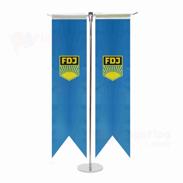 Free German Youth T Table Flags