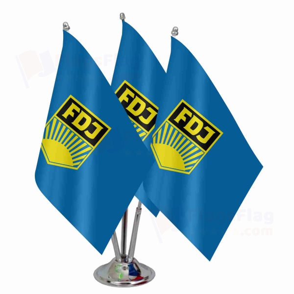 Free German Youth Triple Table Flag