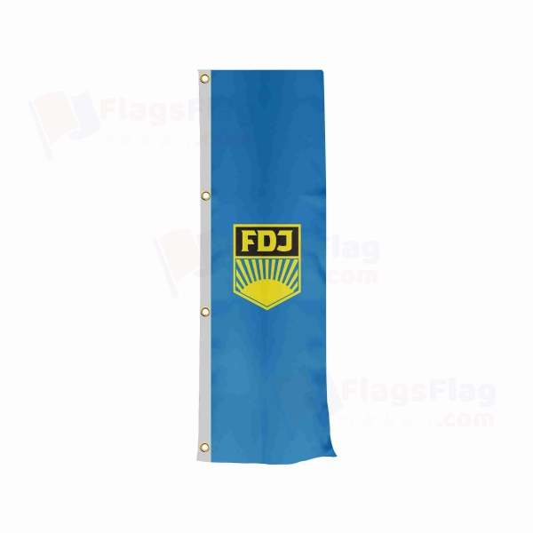 Free German Youth Vertically Raised Flags