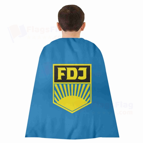 Free German Youth Woven Fabric Cloak Digital Printing