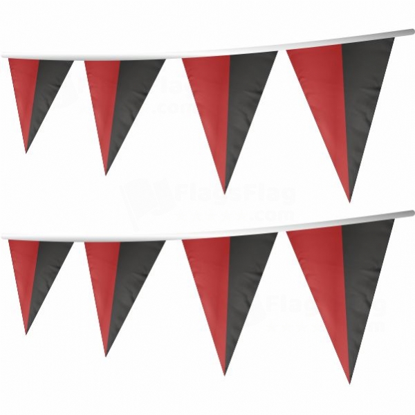 Free Peoples State Of W�rttemberg Stringed Triangle Flag