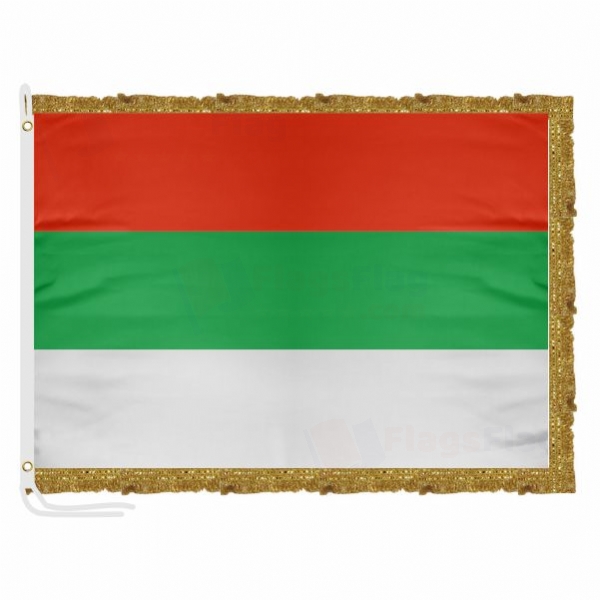 Free State of Anhalt Satin Office Flag