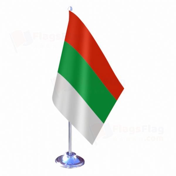 Free State of Anhalt Single Table Flag
