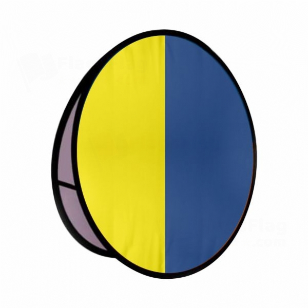 Free State Of Brunswick Round Cloth Banner Display Stands