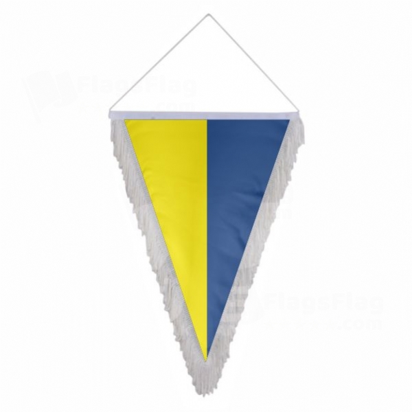 Free State Of Brunswick Triangle Fringed Streamers