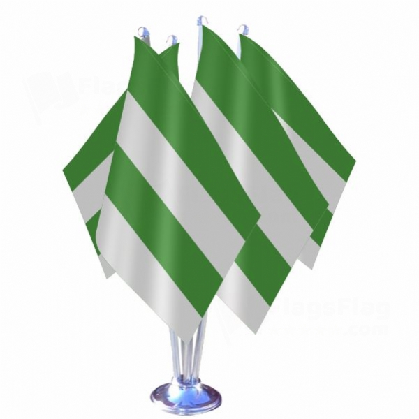 Free State Of Coburg Quadruple Table Flag