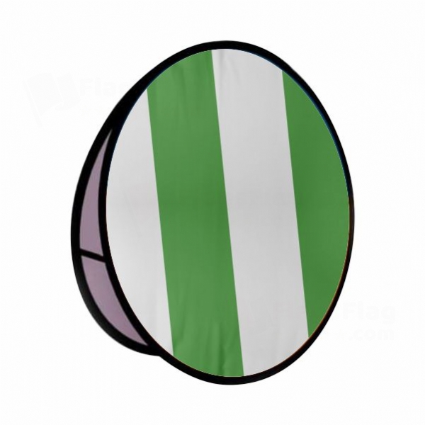 Free State Of Coburg Round Cloth Banner Display Stands