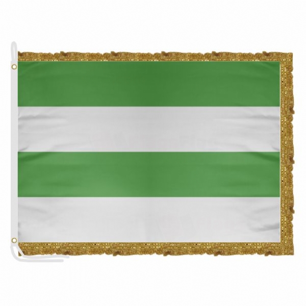 Free State Of Coburg Satin Office Flag