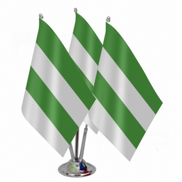 Free State Of Coburg Triple Table Flag
