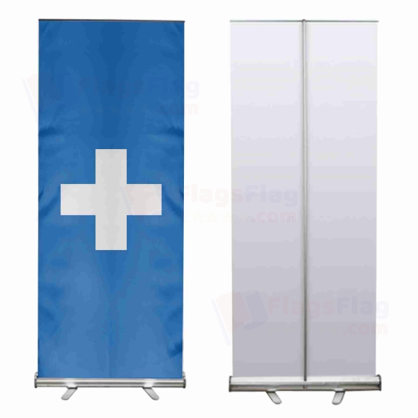 Free State Of Icaria Roll Up Banner