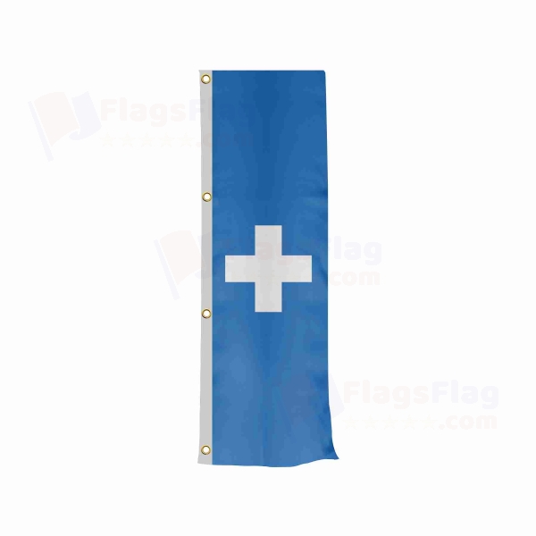 Free State Of Icaria Vertically Raised Flags