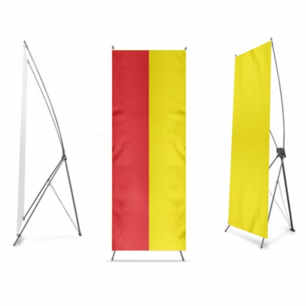 Free State Of Lippe Digital Print X Banner