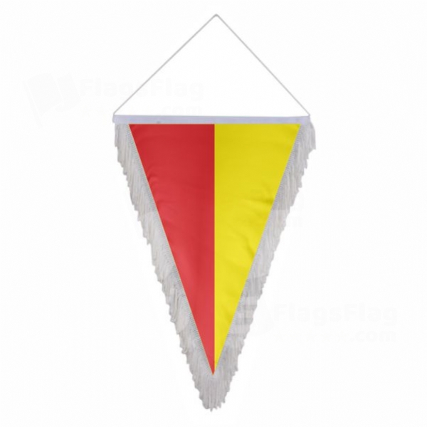 Free State Of Lippe Triangle Fringed Streamers