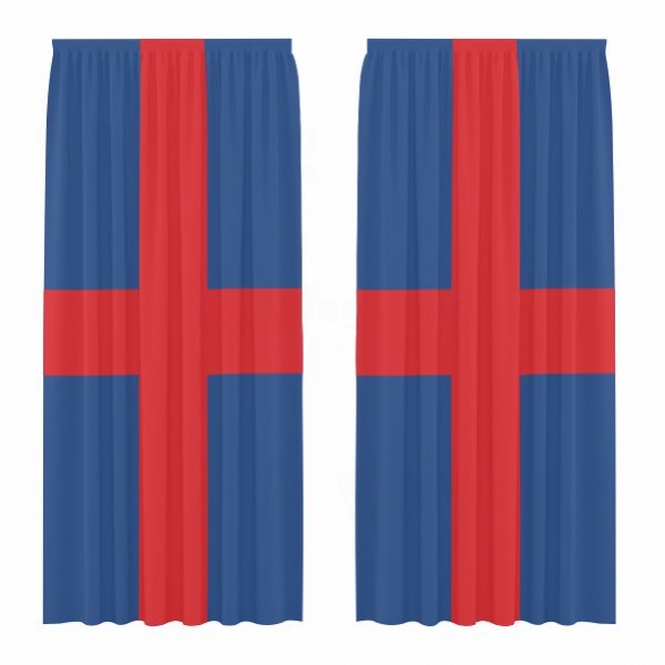 Free State Of Oldenburg Digital Printed Curtains