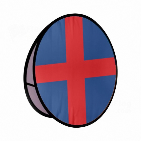 Free State Of Oldenburg Round Cloth Banner Display Stands