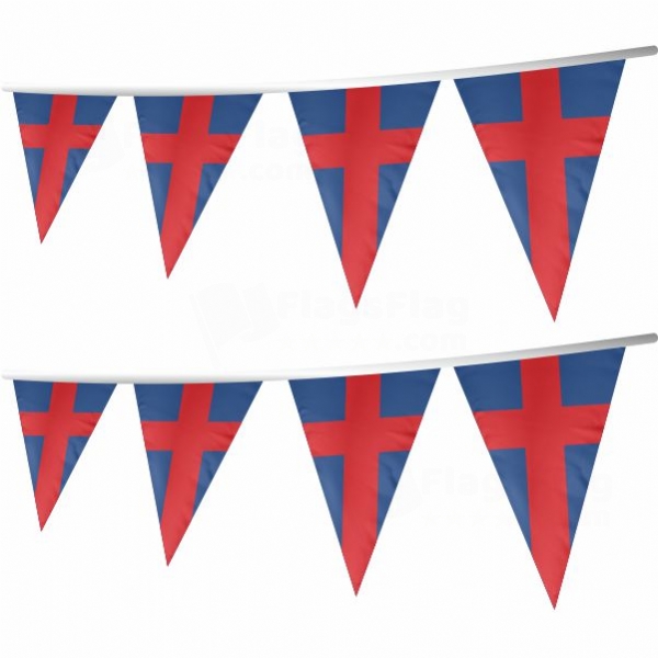 Free State Of Oldenburg Stringed Triangle Flag