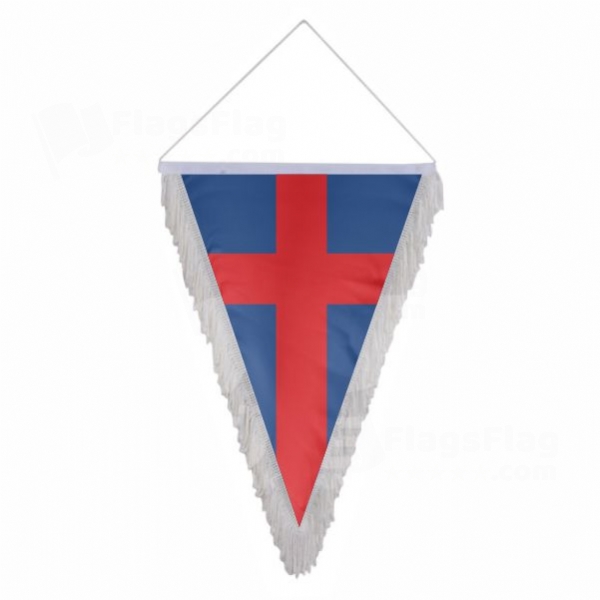Free State Of Oldenburg Triangle Fringed Streamers