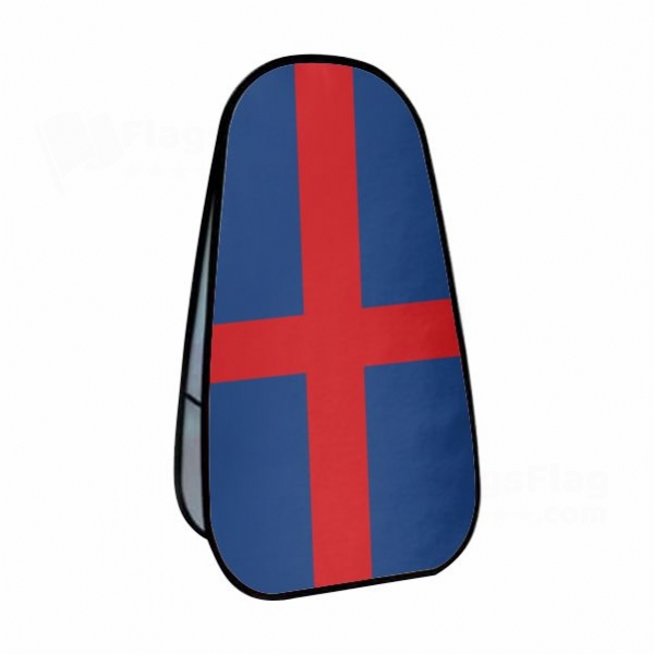 Free State Of Oldenburg Vertical Cloth Banner Display Stands