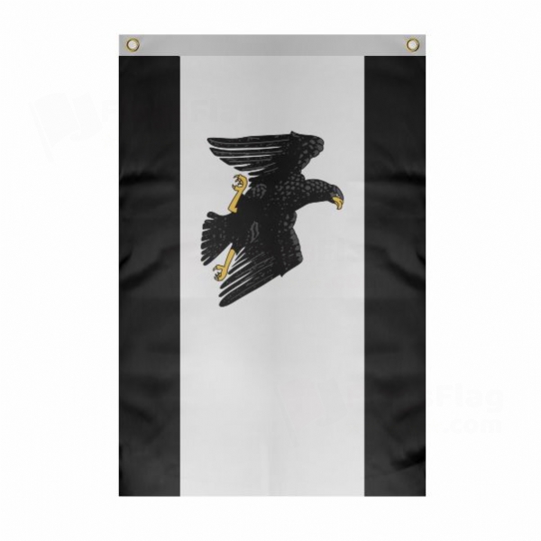 Free State Of Prussia Large Size Flag Hanging on Building