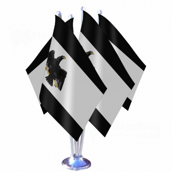 Free State Of Prussia Quadruple Table Flag