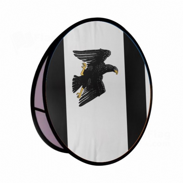 Free State Of Prussia Round Cloth Banner Display Stands