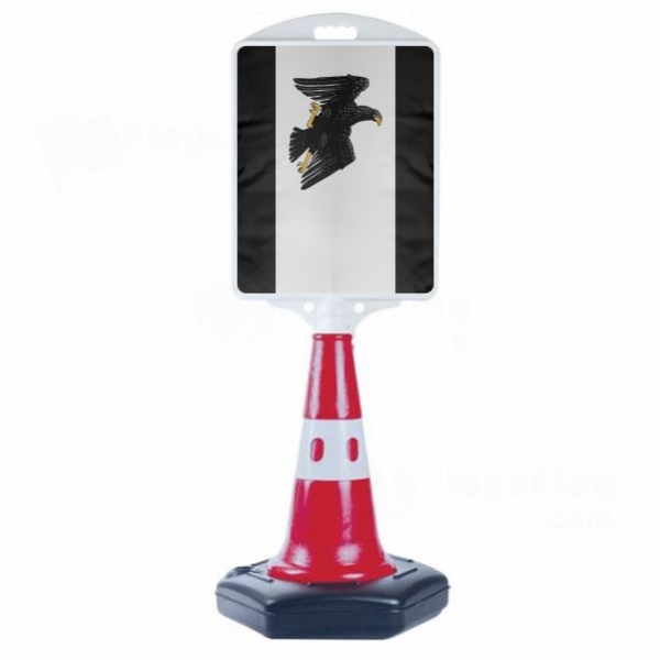 Free State Of Prussia Small Size Road Bollard
