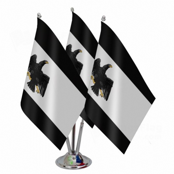 Free State Of Prussia Triple Table Flag