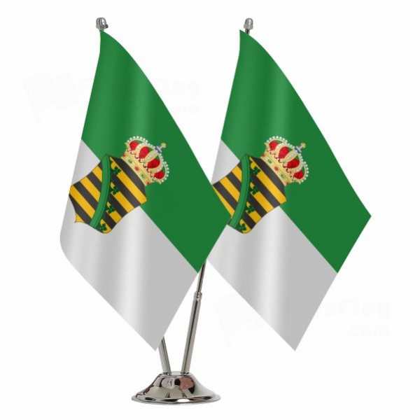 Free State Of Saxe Altenburg Binary Table Flag