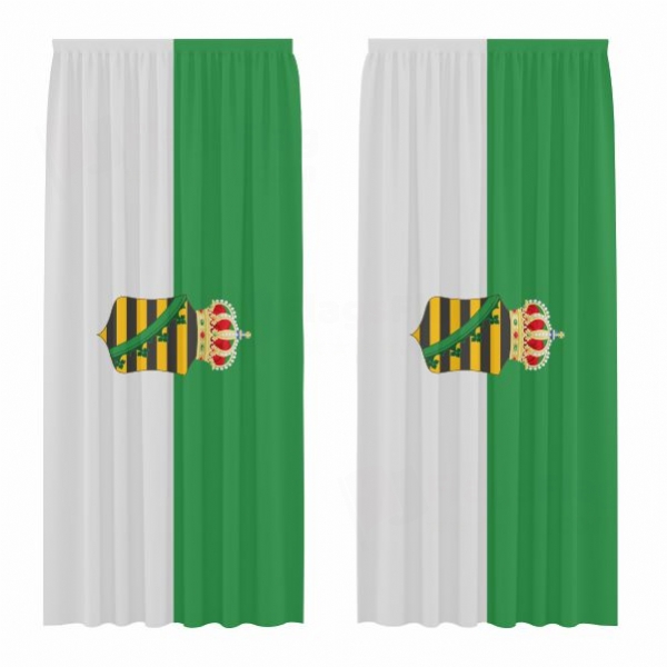 Free State Of Saxe Altenburg Digital Printed Curtains