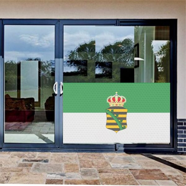 Free State Of Saxe Altenburg Glass Film Free State Of Saxe Altenburg One Way Vision Printing