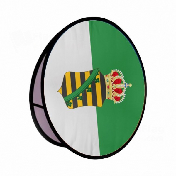 Free State Of Saxe Altenburg Round Cloth Banner Display Stands