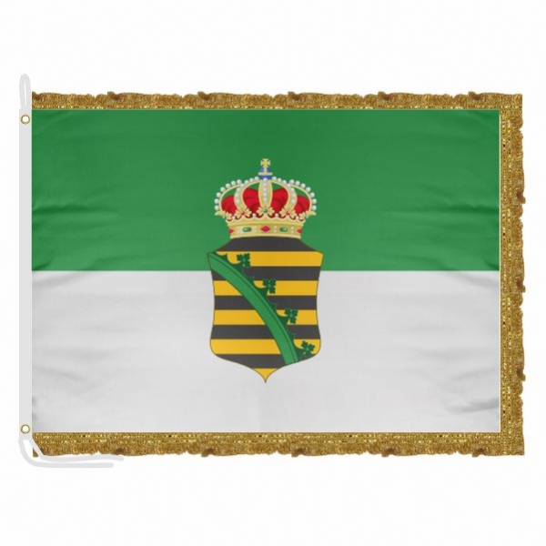 Free State Of Saxe Altenburg Satin Office Flag