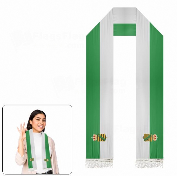 Free State Of Saxe Altenburg Scarf Digital Printing