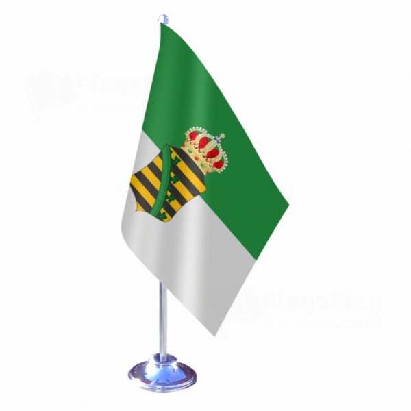 Free State Of Saxe Altenburg Single Table Flag
