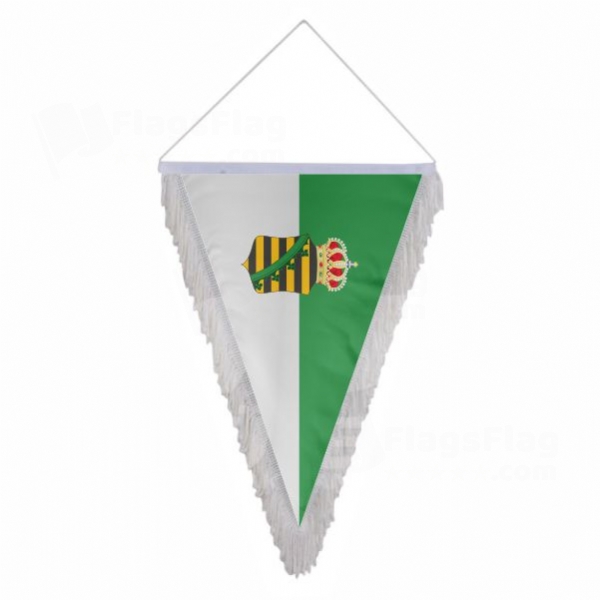 Free State Of Saxe Altenburg Triangle Fringed Streamers