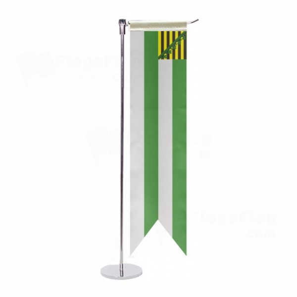 Free State Of Saxe Meiningen L Table Flag