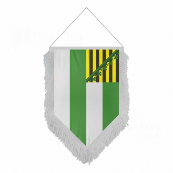 Free State Of Saxe Meiningen Pentagonal Flags
