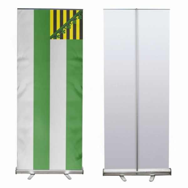 Free State Of Saxe Meiningen Roll Up Banner