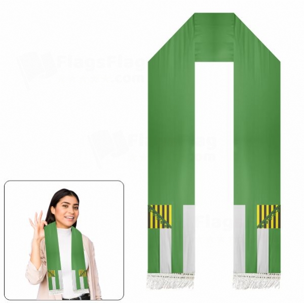 Free State Of Saxe Meiningen Scarf Digital Printing