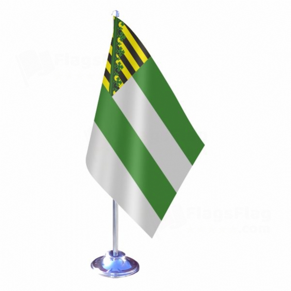 Free State Of Saxe Meiningen Single Table Flag
