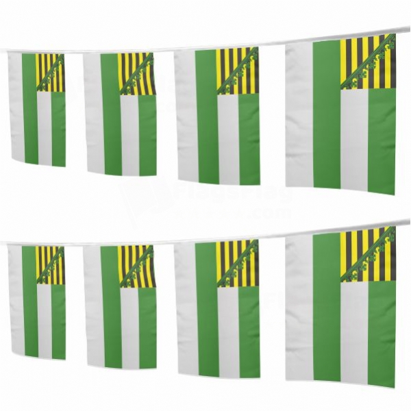 Free State Of Saxe Meiningen Square String Flags