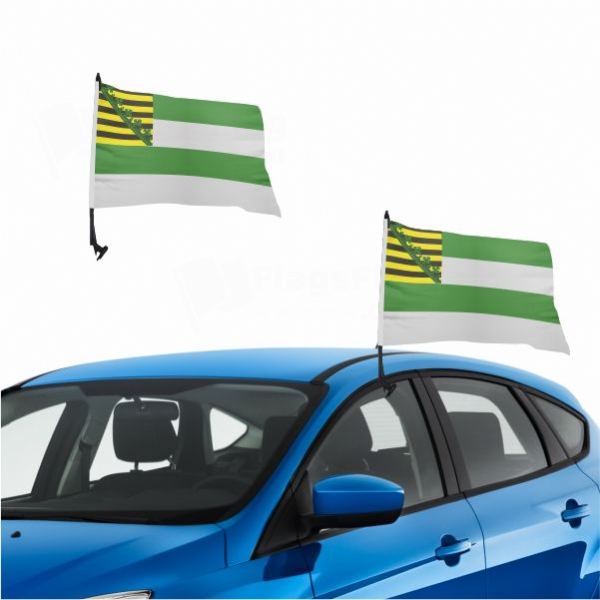 Free State Of Saxe Meiningen Vehicle Convoy Flag