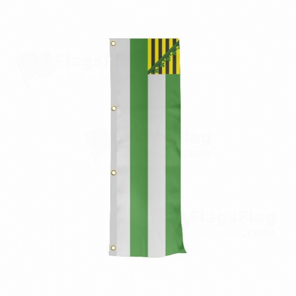 Free State Of Saxe Meiningen Vertically Raised Flags