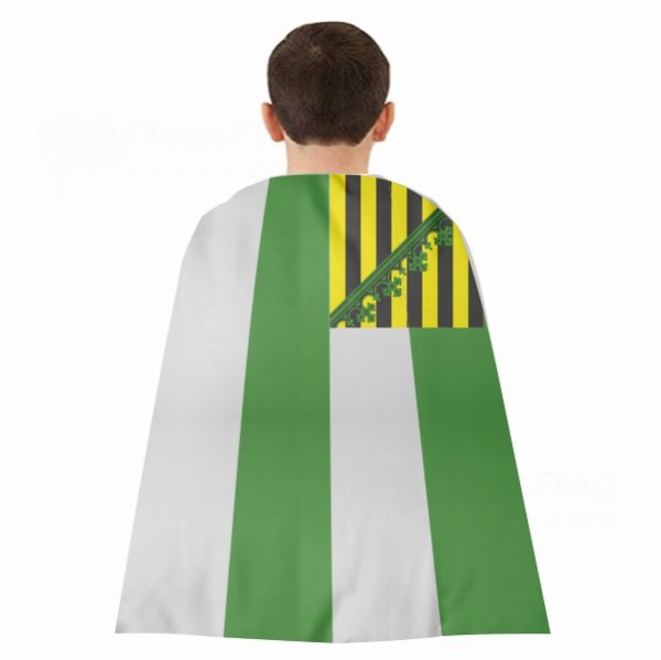 Free State Of Saxe Meiningen Woven Fabric Cloak Digital Printing