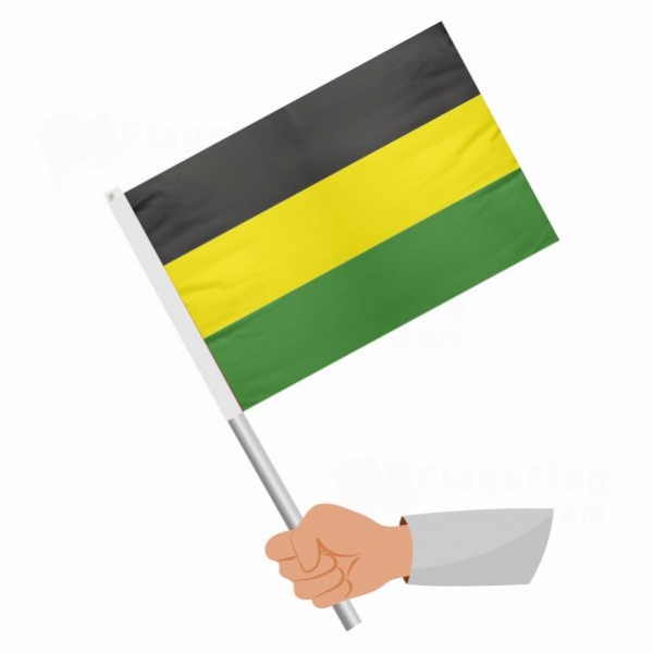 Free State Of Saxe Weimar Eisenach Stick Flag