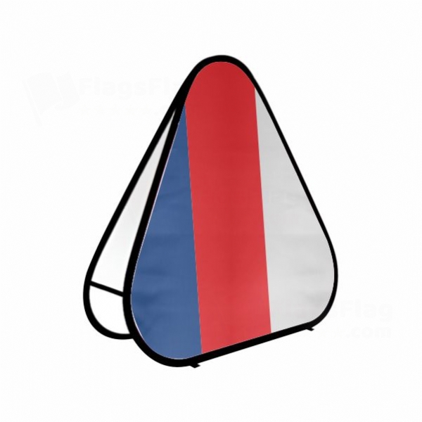 Free State Of Schaumburg Lippe Triangle Fabric Banner Display Stands